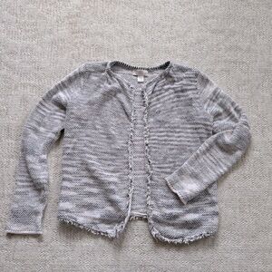 Loft Outlet Boucle Texture Cardigan Sweater